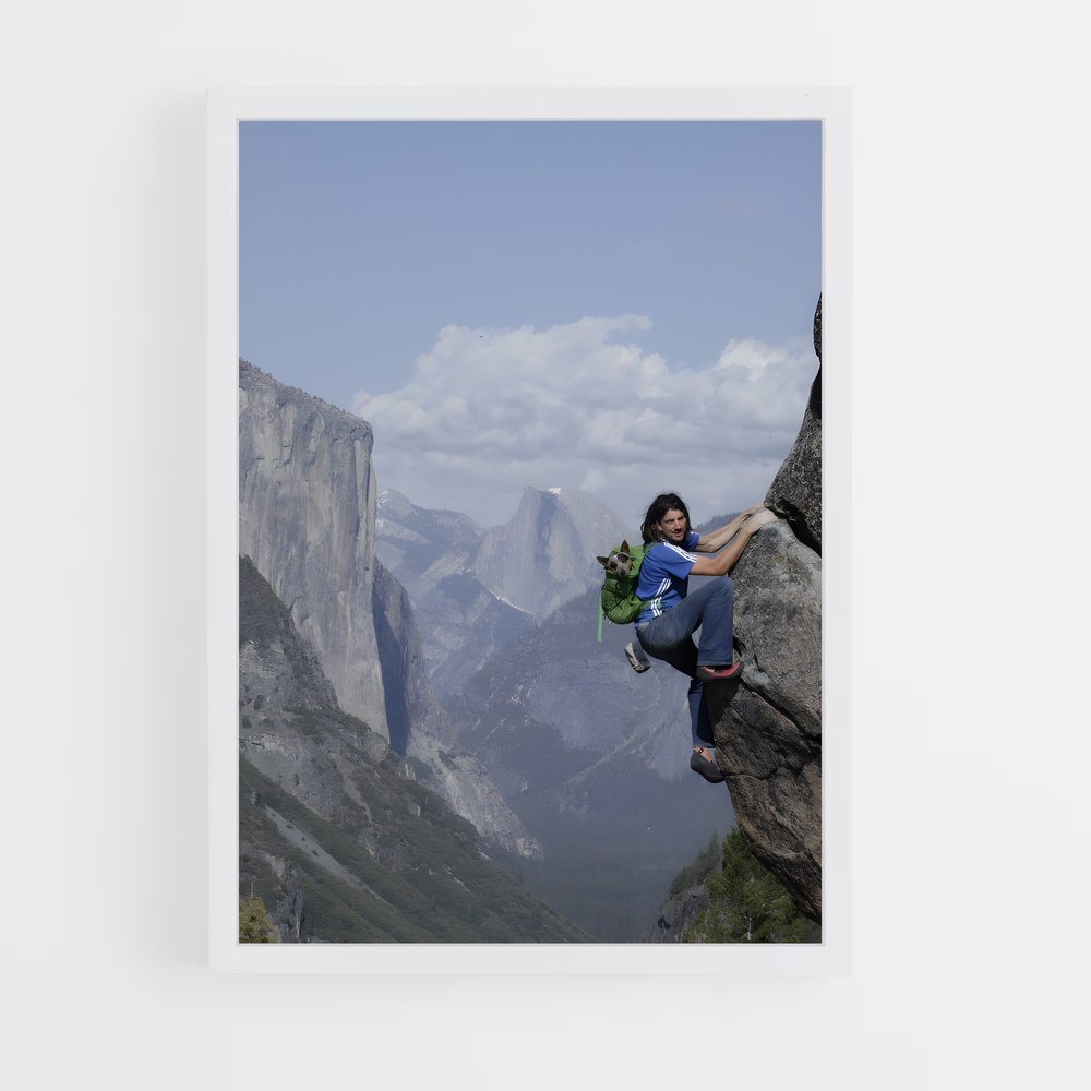 Poster Élévation Sérénité – affiche Vol en wingsuit (vue 3)